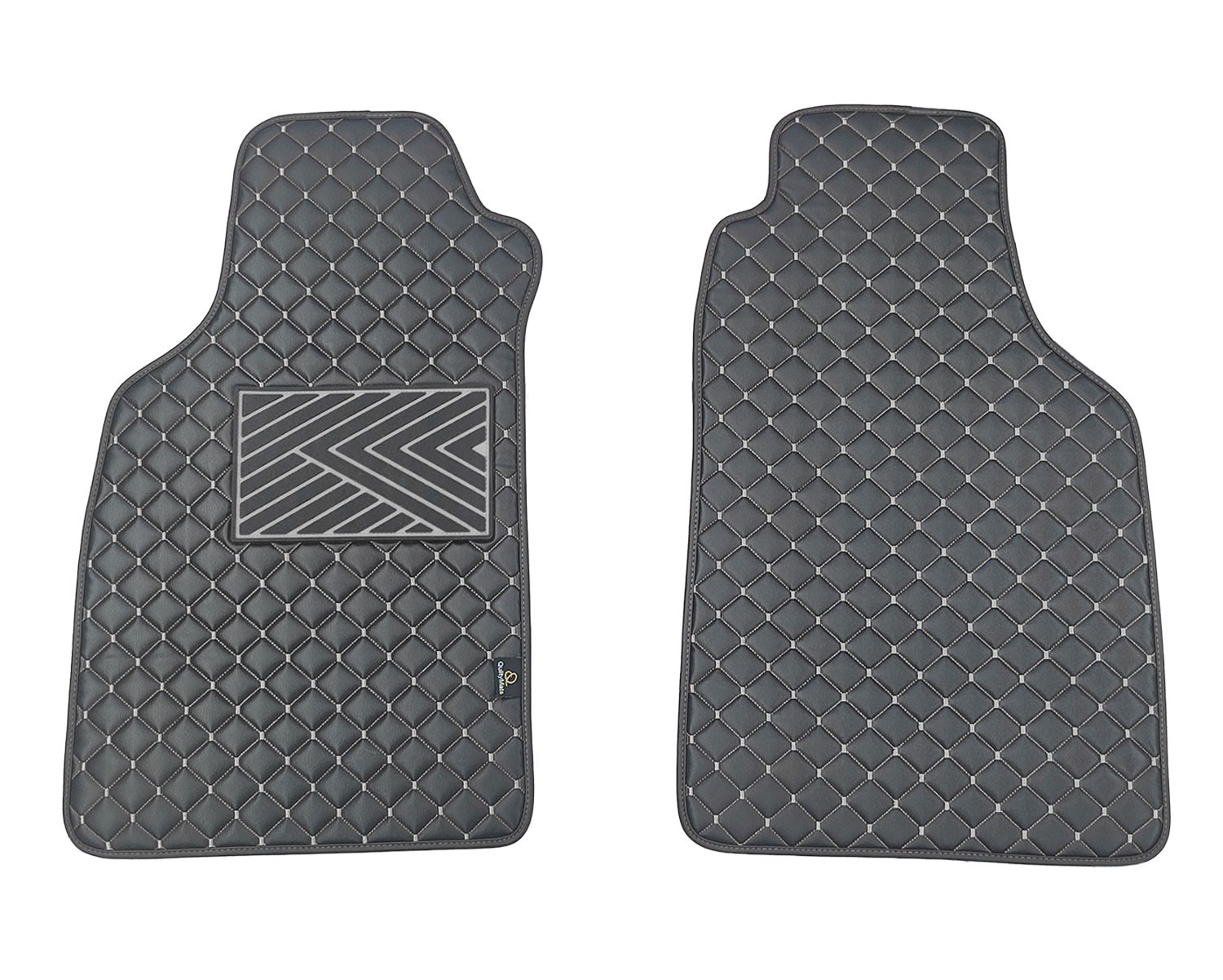 Kilimėliai QuiltyMats LIGIER JS50 2012- (2 vnt.), Black-Gray /13-12 Automobiliniai kilimėliai Kilimėliai QuiltyMats LIGIER JS50 2012- (2 vnt.), Black-Gray /13-12 Automobiliniai kilimėliai