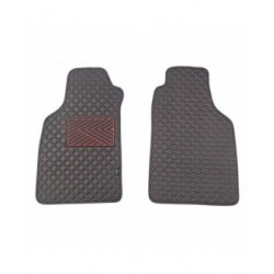 Kilimėliai QuiltyMats LIGIER JS50 2012- (2 vnt.), Black-Red /16-12