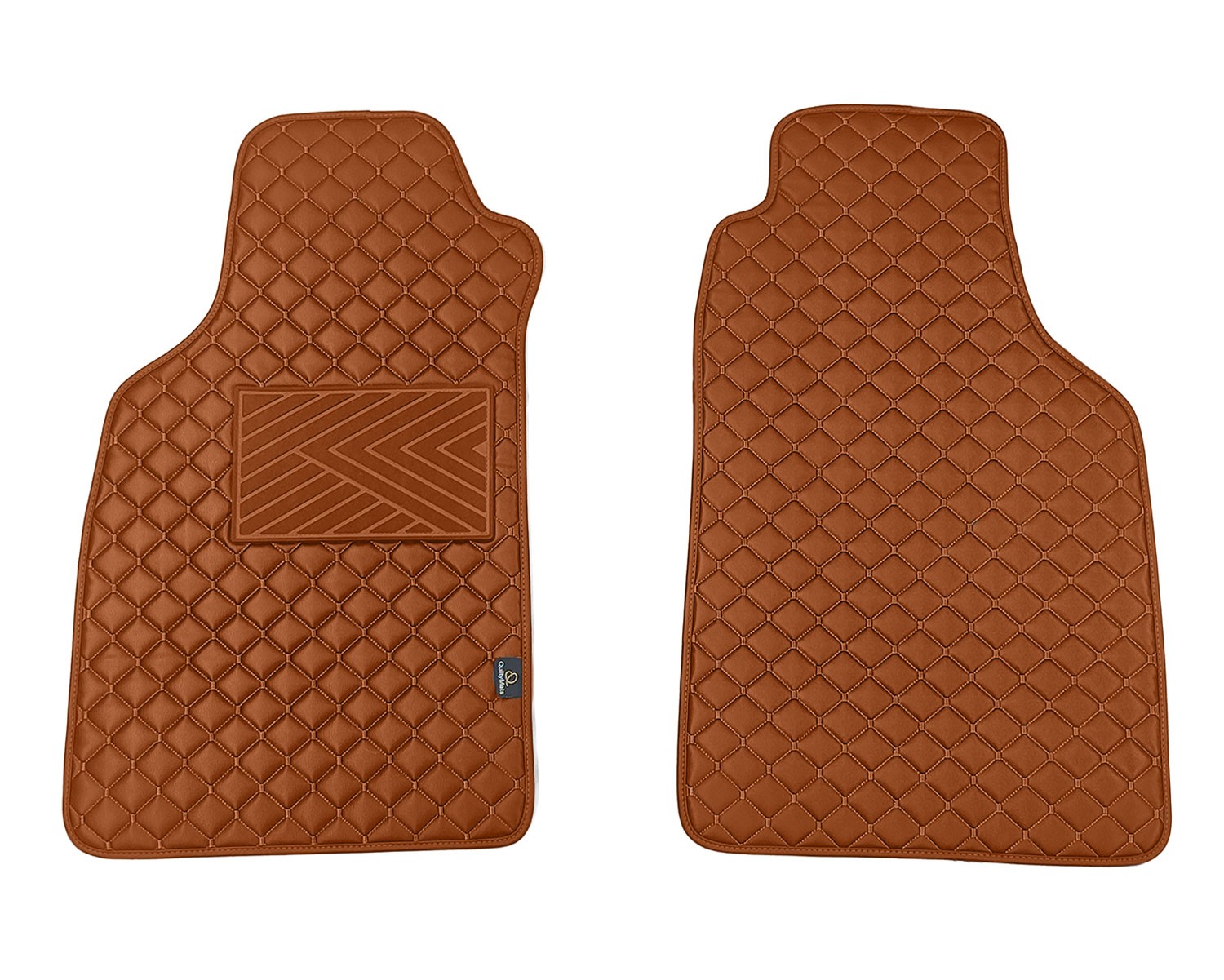 Kilimėliai QuiltyMats LIGIER JS50 2012- (2 vnt.), Brown-Brown /55-12 Automobiliniai kilimėliai Kilimėliai QuiltyMats LIGIER JS50 2012- (2 vnt.), Brown-Brown /55-12 Automobiliniai kilimėliai