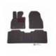 Kilimėliai QuiltyMats XPENG G9 (E38) 2022- (3 vnt.), Black-Red /16-16