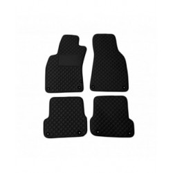 Kilimėliai QuiltyMats AUDI A6 2006-2011 (C6) (4 vnt.), Black-Black /11-14