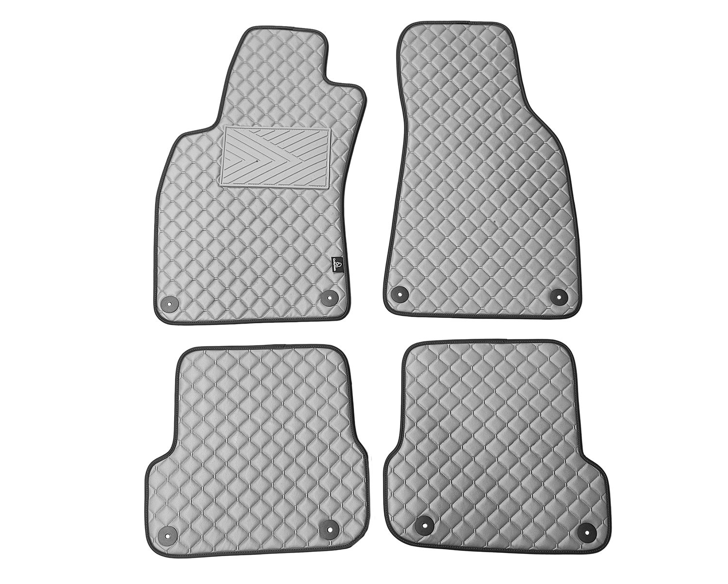  Kilimėliai QuiltyMats AUDI A6 2006-2011 (C6) (4 vnt.), D.Gray-Gray /33-14 Automobiliniai kilimėliai