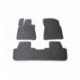 Kilimėliai QuiltyMats LEXUS RX 2015-2022 (3 vnt.), Black-Black /11-16