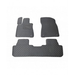 Kilimėliai QuiltyMats LEXUS RX 2015-2022 (3 vnt.), Black-Gray /13-16