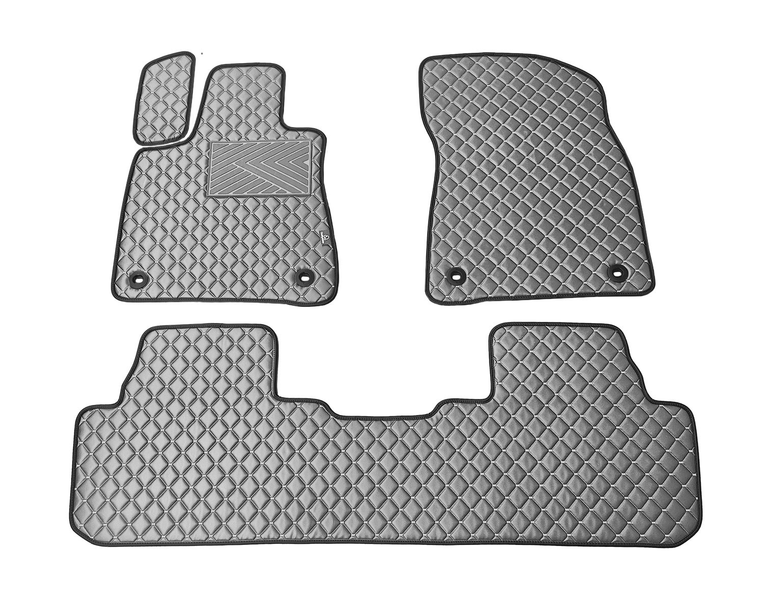  Kilimėliai QuiltyMats LEXUS RX 2015-2022 (3 vnt.), D.Gray-Gray /33-16 Automobiliniai kilimėliai