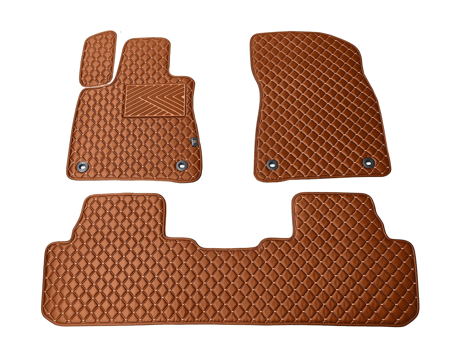 Kilimėliai QuiltyMats LEXUS RX 2015-2022 (3 vnt.), Brown-Brown /55-16 Automobiliniai kilimėliai Kilimėliai QuiltyMats LEXUS RX 2015-2022 (3 vnt.), Brown-Brown /55-16 Automobiliniai kilimėliai