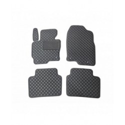 Kilimėliai QuiltyMats MAZDA CX-5 2012-2016 (4 vnt.), Black-Black /11-14