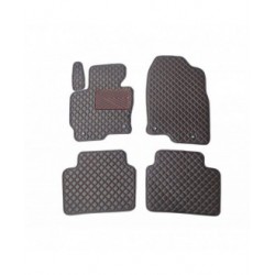 Kilimėliai QuiltyMats MAZDA CX-5 2012-2016 (4 vnt.), Black-Red /16-14