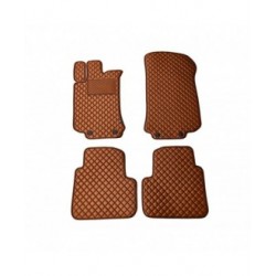 Kilimėliai QuiltyMats MERCEDES-BENZ R-class W251 2005-2015 (4 vnt.), Brown-Brown /55-14