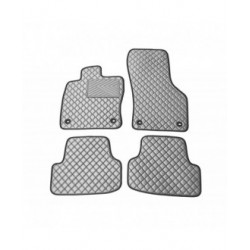 Kilimėliai QuiltyMats SKODA KAROQ 2017- (4 vnt.), D.Gray-Gray /33-14
