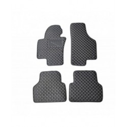 Kilimėliai QuiltyMats VOLKSWAGEN TIGUAN 2007-2016 (4 vnt.), Black-Gray /13-14
