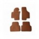 Kilimėliai QuiltyMats VOLKSWAGEN TIGUAN 2007-2016 (4 vnt.), Brown-Brown /55-14