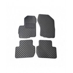 Kilimėliai QuiltyMats CITROEN C-CROSSER 2007-2012 (4 vnt.), Black-Black /11-14