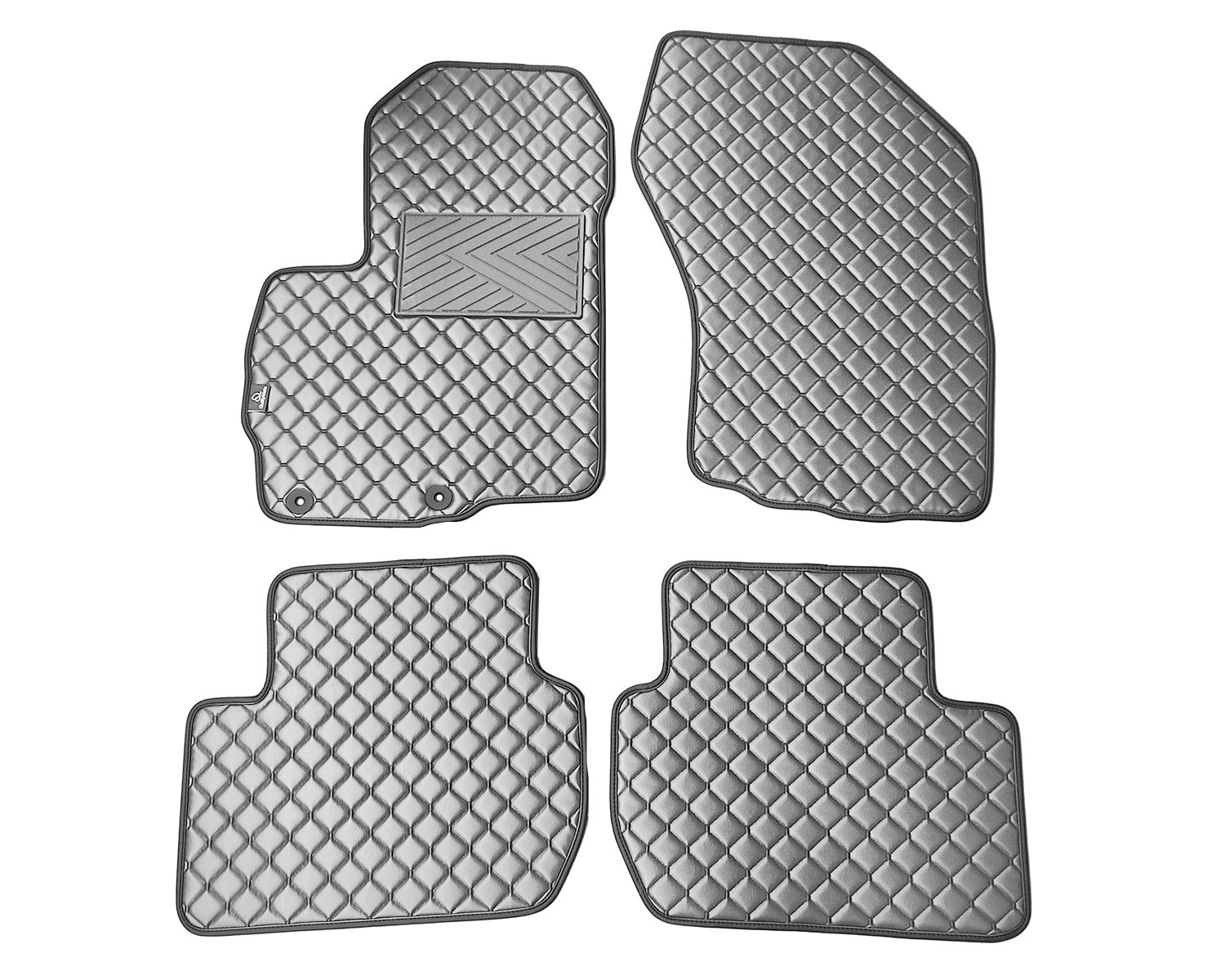  Kilimėliai QuiltyMats CITROEN C-CROSSER 2007-2012 (4 vnt.), D.Gray-Gray /33-14 Automobiliniai kilimėliai