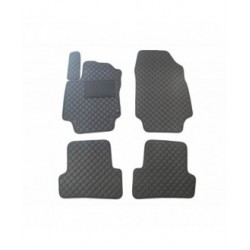 Kilimėliai QuiltyMats RENAULT CAPTUR 2013-2018 (4 vnt.), Black-Black /11-14