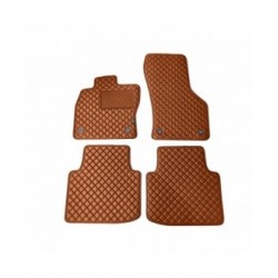 Kilimėliai QuiltyMats VOLKSWAGEN ARTEON 2017-2023 (4 vnt.), Brown-Brown /55-14