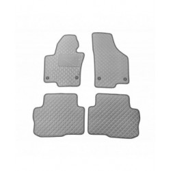 Kilimėliai QuiltyMats SKODA SUPERB 2008-2015 (4 vnt.), D.Gray-Gray /33-14