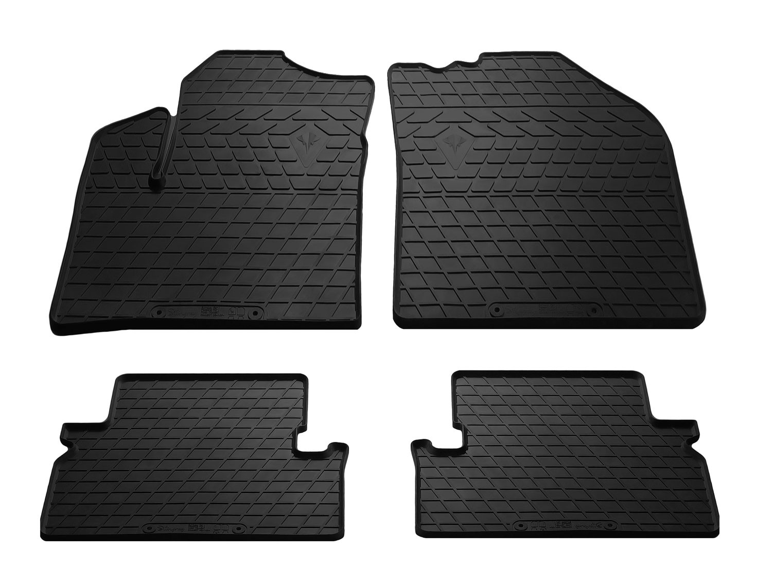  Kilimėliai FORD Transit Connect 2002-2013, 4 pc. /1007164 Automobiliniai kilimėliai
