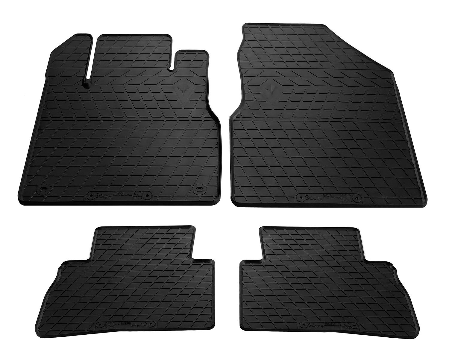  Kilimėliai NISSAN Murano (Z51) 2008-2014, 4 pc. /1014234 Automobiliniai kilimėliai