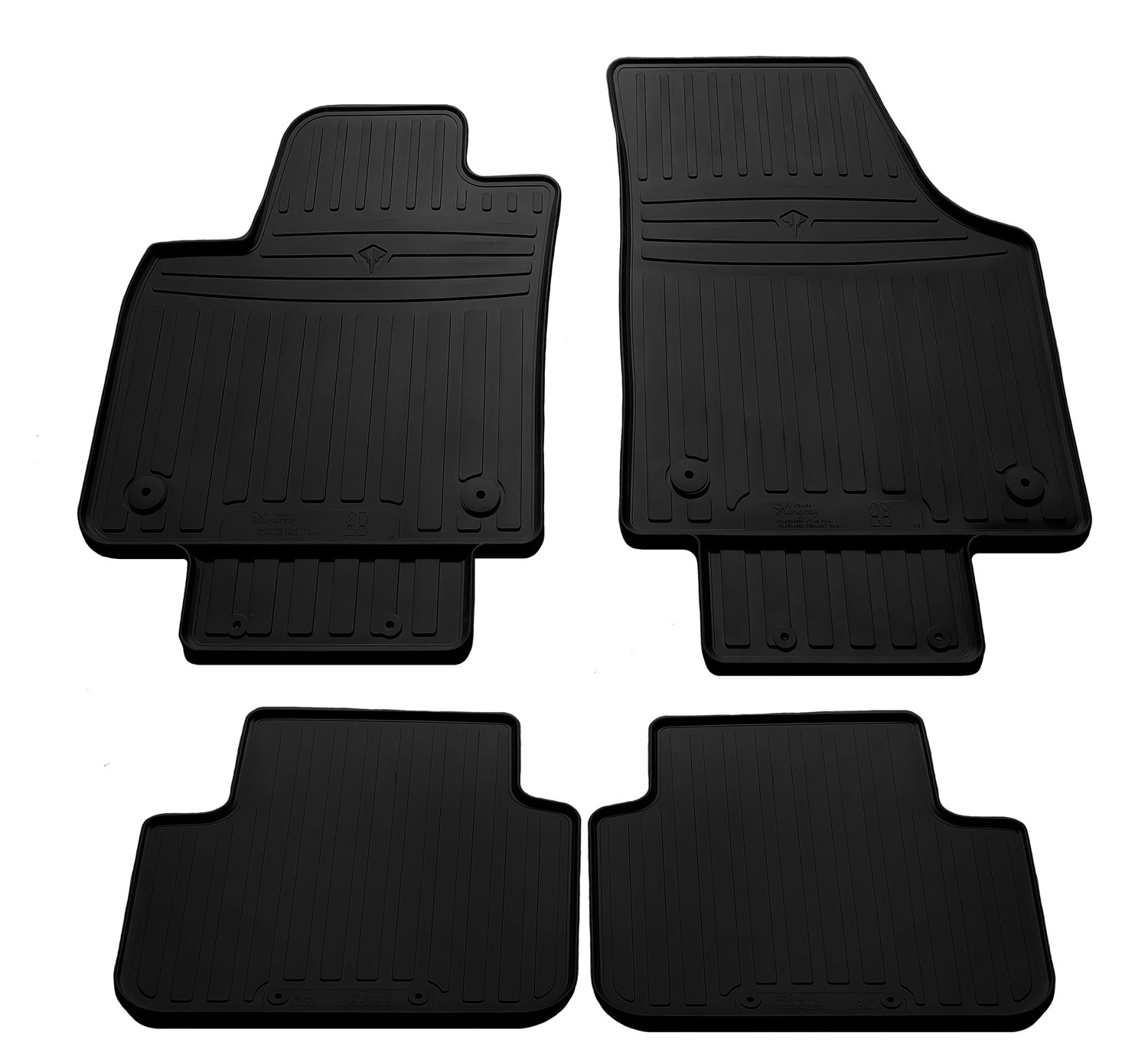  Kilimėliai VOLKSWAGEN Atlas 2017-2025, 4 pc. /1024474 Automobiliniai kilimėliai