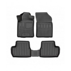 Kilimėliai 3D CITROEN C3 II 2009-2016, 4 vnt. juodi /5003124
