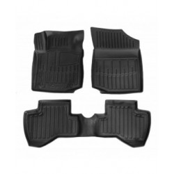 Kilimėliai 3D TOYOTA Aygo 2005-2014, 3 vnt. juodi /5016283