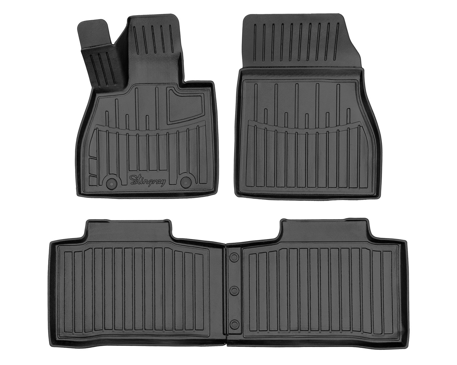  Kilimėliai 3D DENZA N7 2023-, 4 vnt. juodi /5068084 Automobiliniai kilimėliai