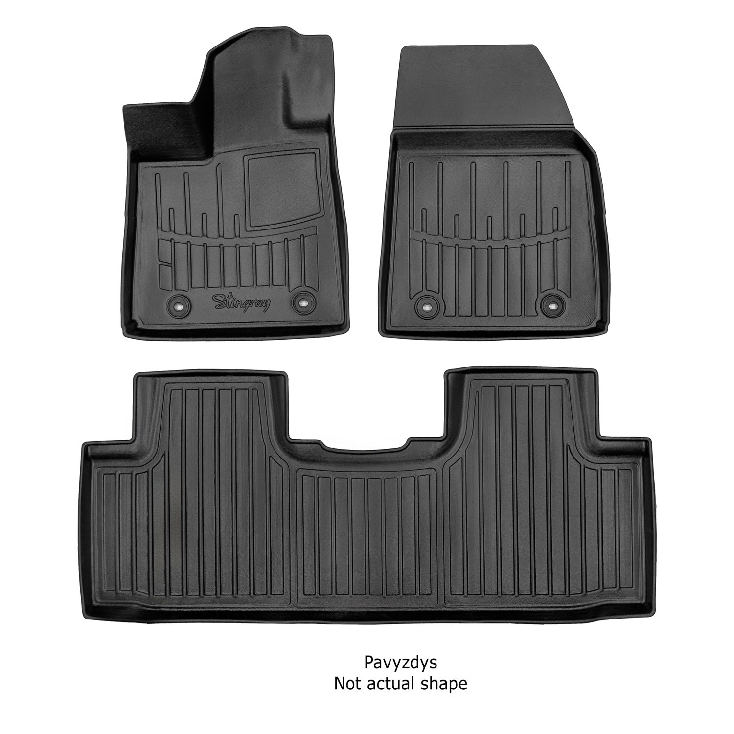 Kilimėliai 3D SSANGYONG / KGM Rexton (Y450) 2020-, 3 vnt. juodi /5019023 Automobiliniai kilimėliai Kilimėliai 3D SSANGYONG / KGM Rexton (Y450) 2020-, 3 vnt. juodi /5019023 Automobiliniai kilimėliai