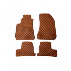 Kilimėliai QuiltyMats ALFA Romeo BRERA 2005-2010 (4 vnt.), Brown-Brown /55-14