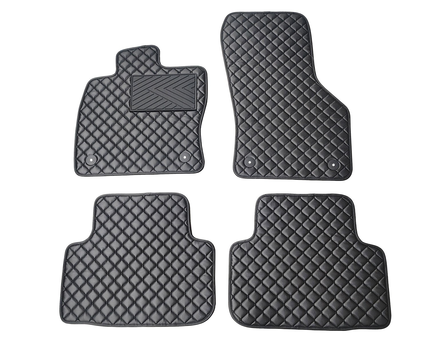 Kilimėliai QuiltyMats SKODA OCTAVIA 2020- (4 vnt.), Black-Black /11-14 Automobiliniai kilimėliai Kilimėliai QuiltyMats SKODA OCTAVIA 2020- (4 vnt.), Black-Black /11-14 Automobiliniai kilimėliai