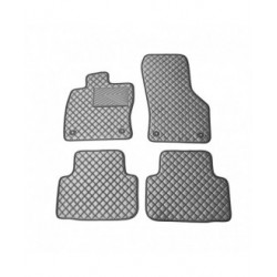 Kilimėliai QuiltyMats SKODA OCTAVIA 2020- (4 vnt.), D.Gray-Gray /33-14