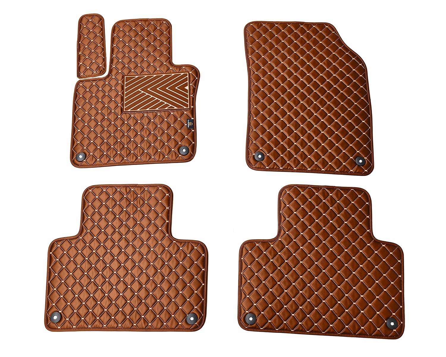 Kilimėliai QuiltyMats VOLVO XC90 2015- (4 vnt.), Brown-Brown /55-14 Automobiliniai kilimėliai Kilimėliai QuiltyMats VOLVO XC90 2015- (4 vnt.), Brown-Brown /55-14 Automobiliniai kilimėliai