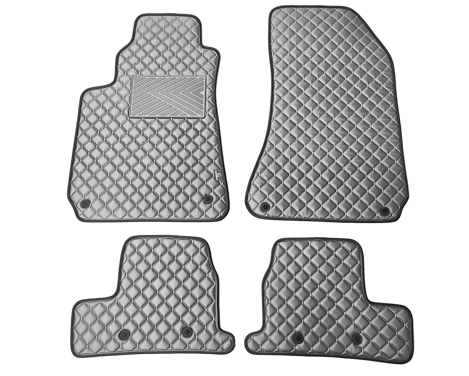  Kilimėliai QuiltyMats ALFA Romeo BRERA 2005-2010 (4 vnt.), D.Gray-Gray /33-14 Automobiliniai kilimėliai