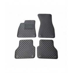Kilimėliai QuiltyMats AUDI A6 2018- (C8) (4 vnt.), Black-Black /11-14