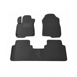 Kilimėliai QuiltyMats HONDA CR-V 2017-2023 (3 vnt.), Black-Black /11-16
