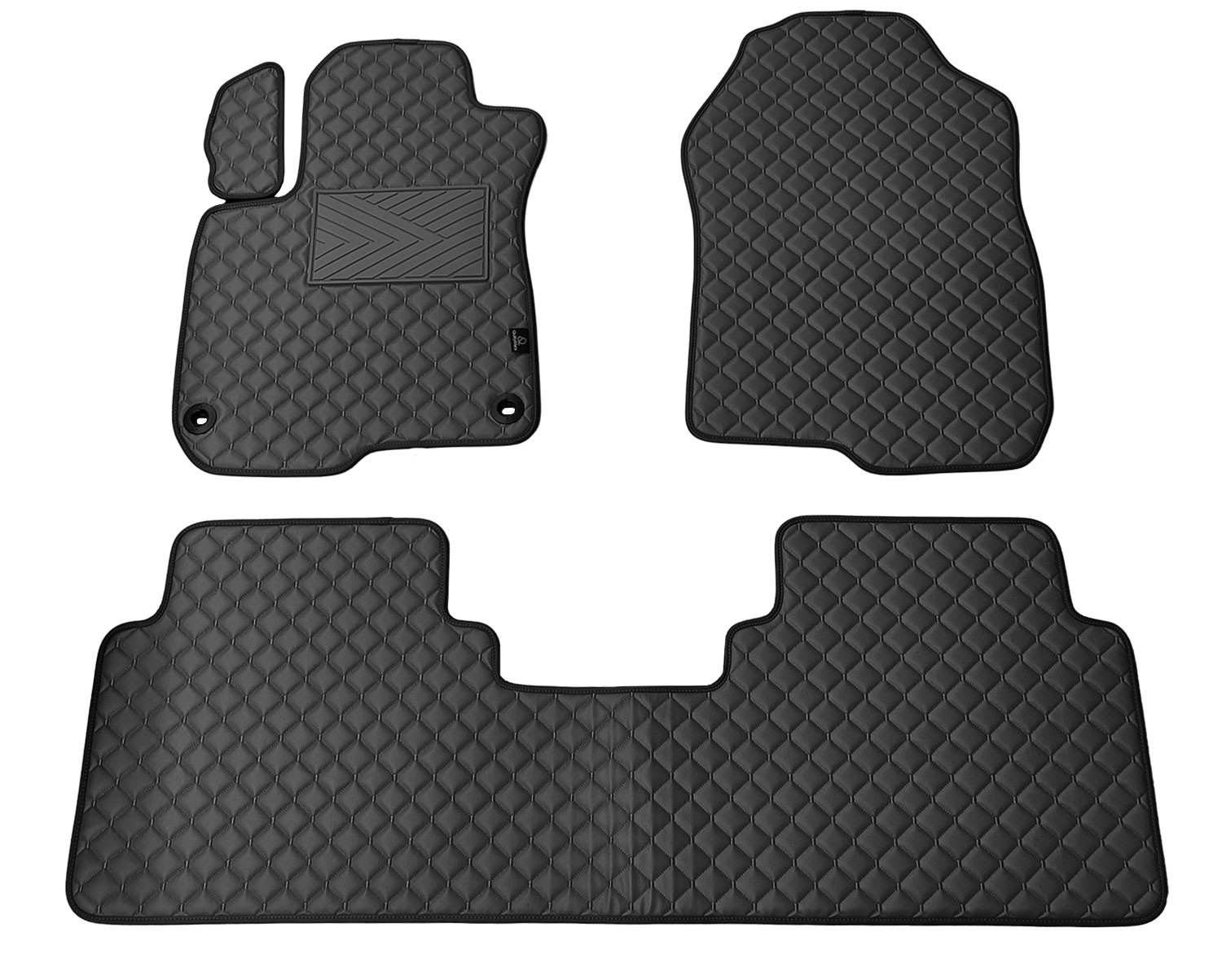 Kilimėliai QuiltyMats HONDA CR-V 2017-2023 (3 vnt.), Black-Black /11-16 Automobiliniai kilimėliai Kilimėliai QuiltyMats HONDA CR-V 2017-2023 (3 vnt.), Black-Black /11-16 Automobiliniai kilimėliai