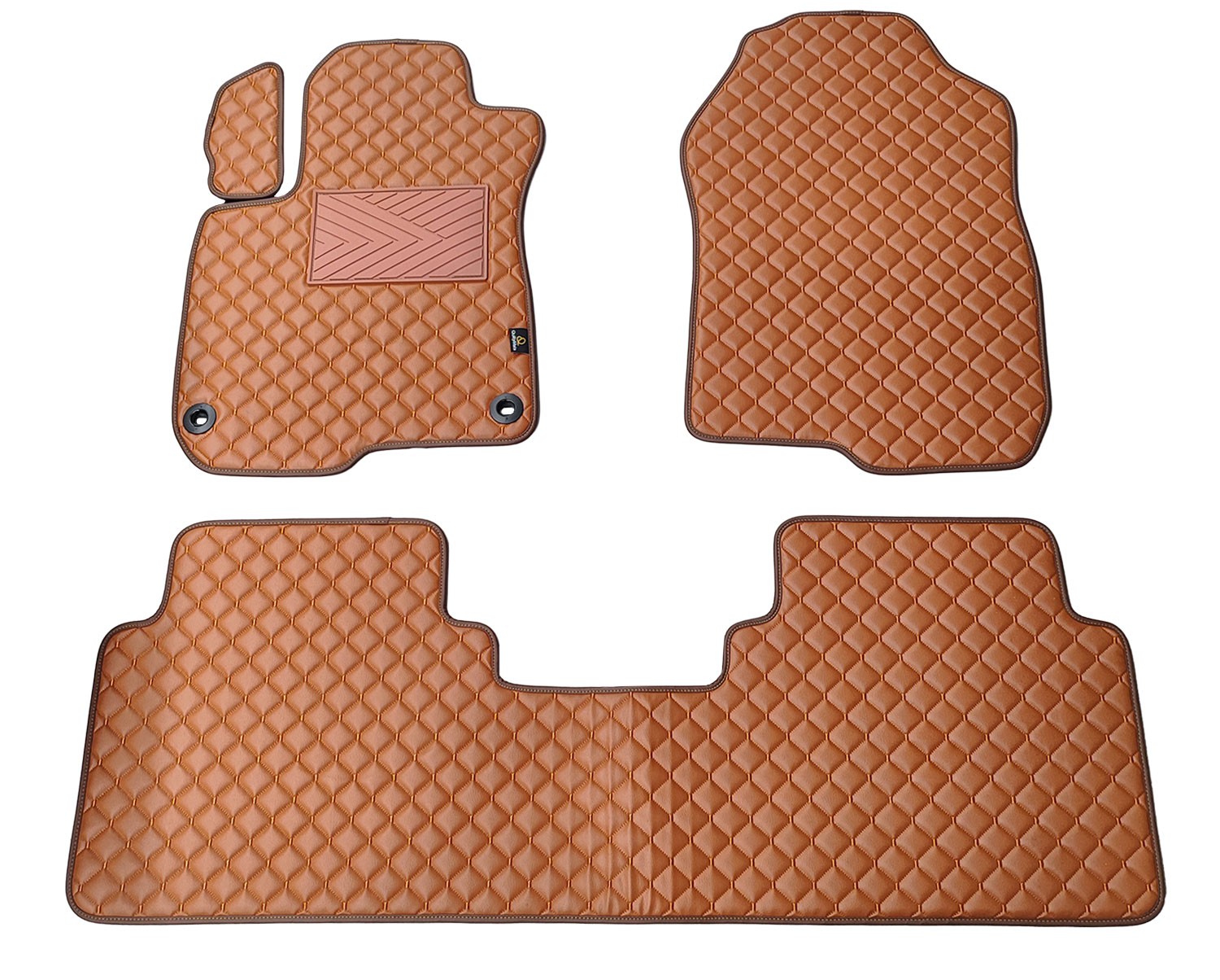 Kilimėliai QuiltyMats HONDA CR-V 2017-2023 (3 vnt.), Brown-Brown /55-16 Automobiliniai kilimėliai Kilimėliai QuiltyMats HONDA CR-V 2017-2023 (3 vnt.), Brown-Brown /55-16 Automobiliniai kilimėliai