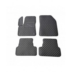 Kilimėliai QuiltyMats PEUGEOT 3008 2017-2024 (4 vnt.), Black-Gray /13-14