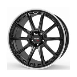 Sonoma dark Black matt/polished lip
