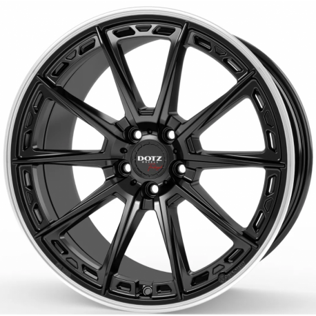 Sonoma dark Black matt/polished lip