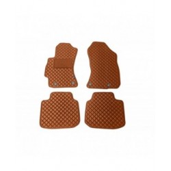 Kilimėliai QuiltyMats SUBARU OUTBACK 2015-2020 (4 vnt.), Brown-Brown /55-14