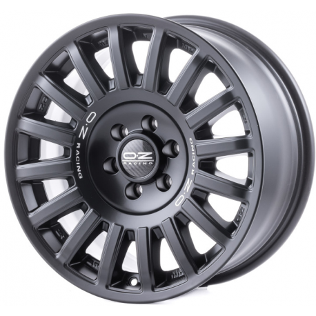 Rally Raid Matt Black Silver Lettering 6H