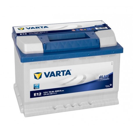 VARTA VARTA BLUE 74AH 680A Akumuliatoriai