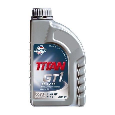 FUCHS 0W30 TITAN GT1 LL-12 FE 1L Alyva
