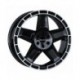 Trek Gloss Black Mirror Ring