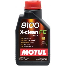 5W30 MOTUL 8100 X-CLEAN FE C2/C3 1L