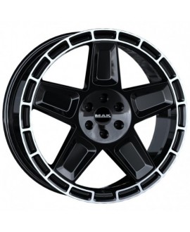 Trek Gloss Black Mirror Ring