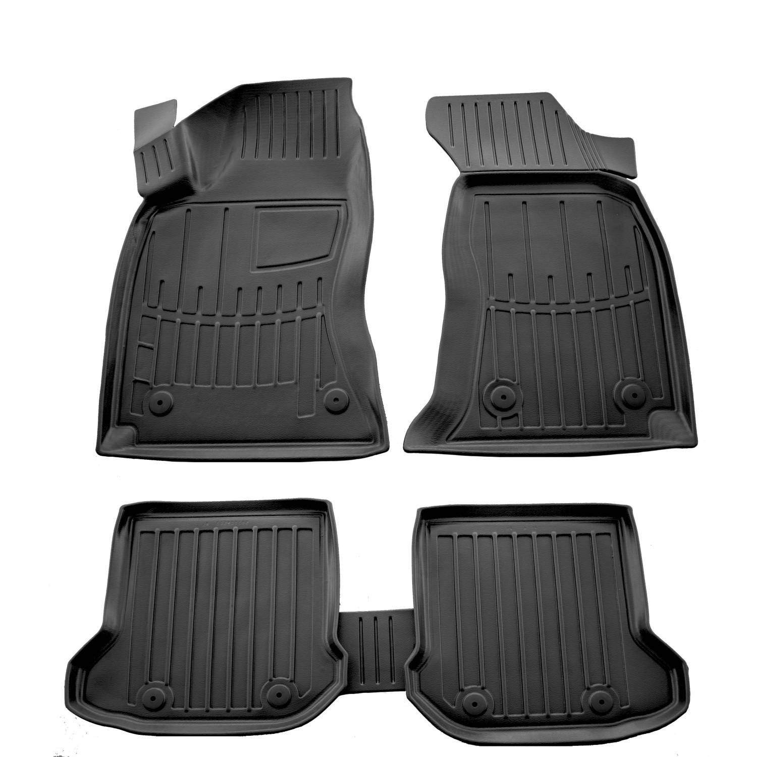  Kilimėliai 3D AUDI A4 B5 1994-2001, 5 vnt. black /5030095 Automobiliniai kilimėliai