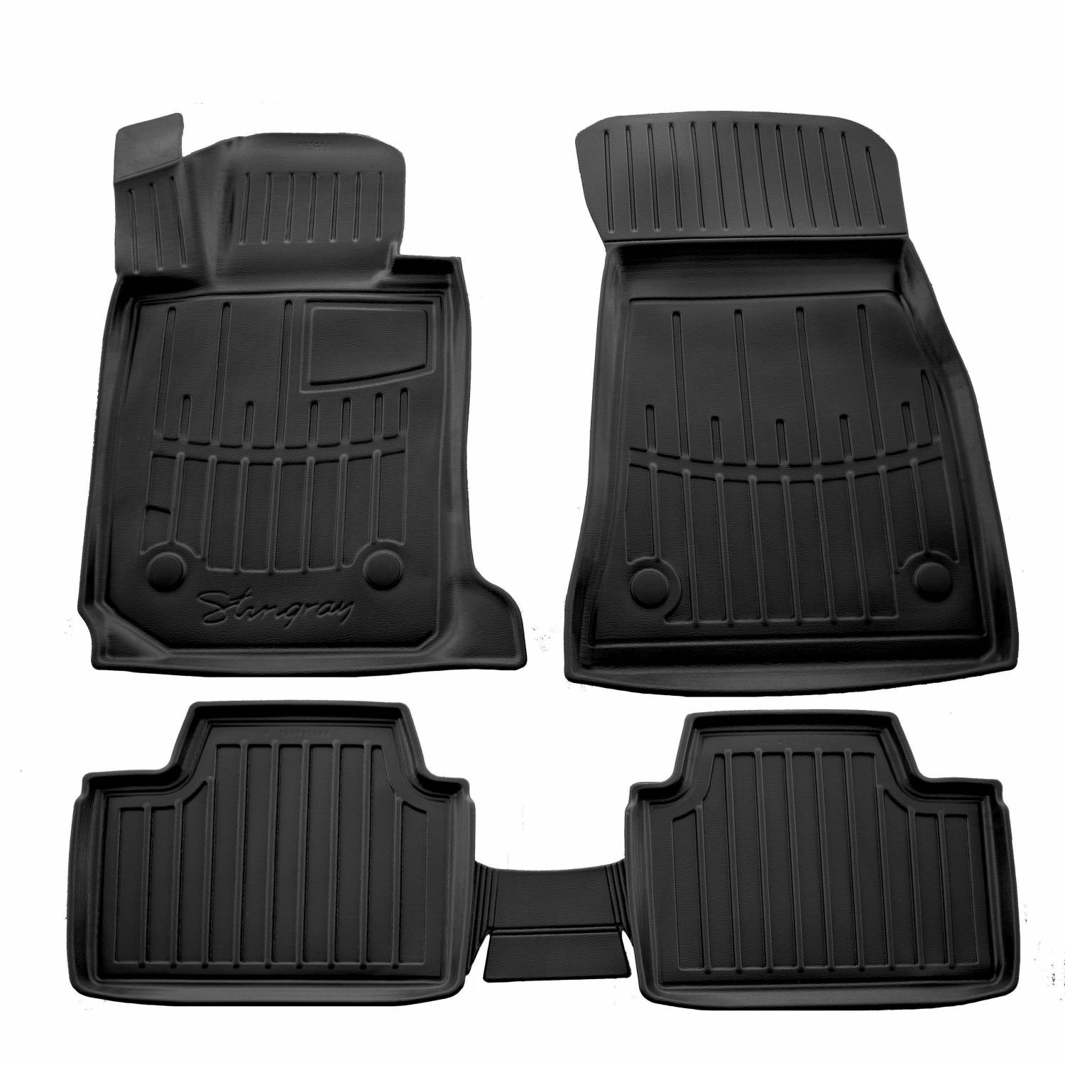 Kilimėliai 3D BMW 3 F30, F31 2011-2019, 5 vnt. black /5027095 Automobiliniai kilimėliai
