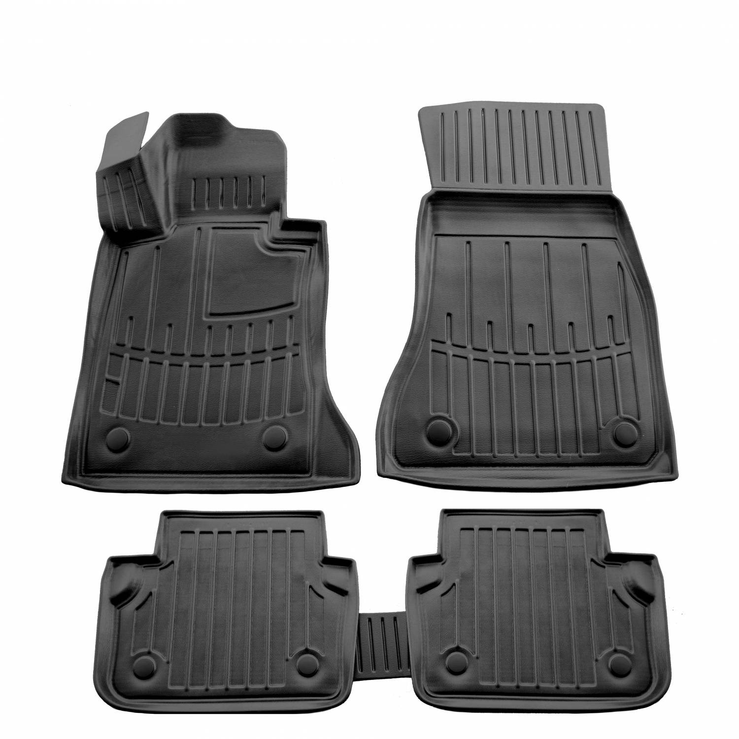  Kilimėliai 3D BMW 5 G30, G31 2017-2023, 5 pc. black /5027165 Automobiliniai kilimėliai
